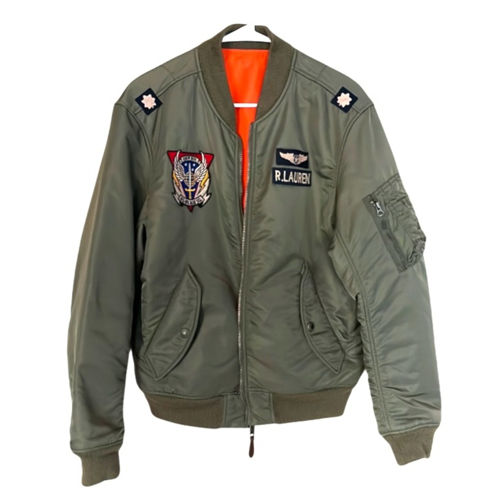 Polo by Ralph Lauren Olive Bomber Jacket